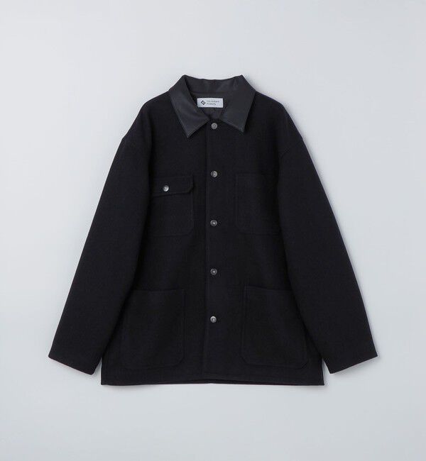 SHIPS「City Ambient Products: オーバーサイズ メルトン ワーク ジャケット」|その他|