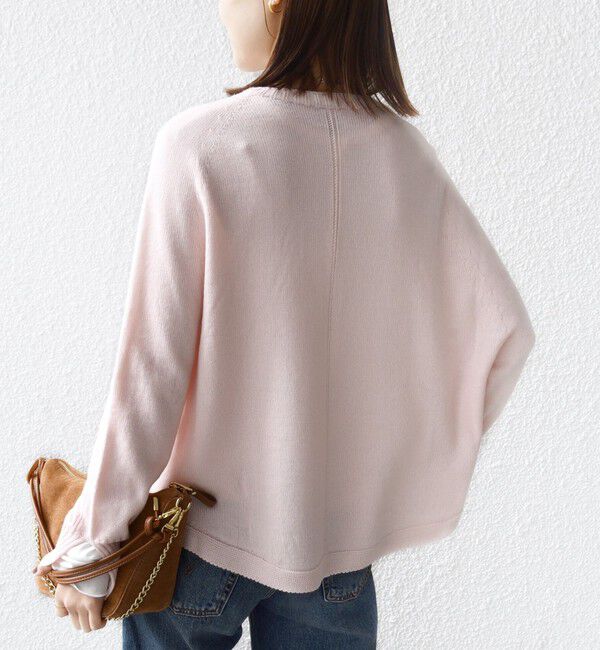 SHIPS for women「【WEB限定】〈手洗い可能〉ホールガーメント ドルマン ニット」|ニット・セーター|