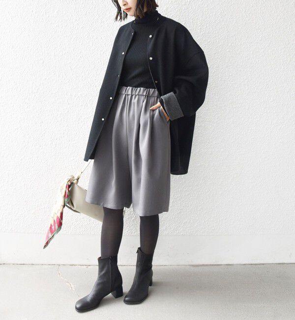 SHIPS for women「〈洗濯機可能〉ドロスト タック ハーフ パンツ」|その他|