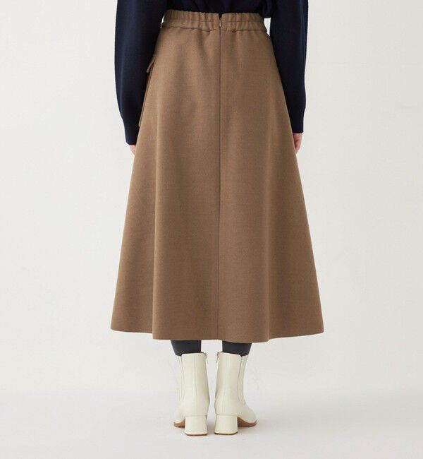 SHIPS Colors 「SHIPS Colors:〈手洗い可能〉ジャージーメルトン ポケット フレアスカート2◇」|フレア|