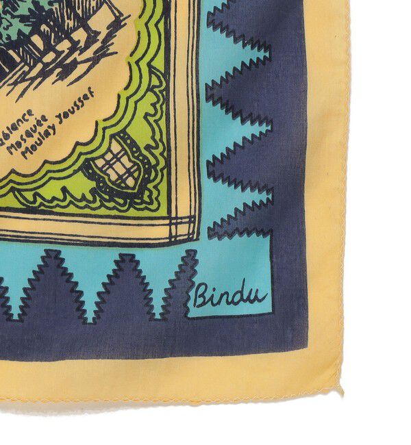 SHIPS for women「【SHIPS別注】BINDU: マップ スカーフ 100&times;100」|バンダナ・スカーフ|