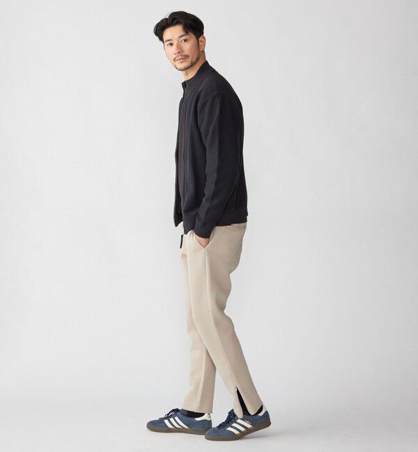 SHIPS「【WEB限定】SHIPS:  コットン ポリ ダブル ニット イージーパンツ (セットアップ対応)」|その他|