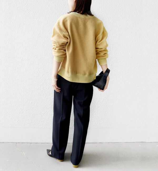 SHIPS for women「〈手洗い可能〉スライバー スナップ ボタン カーディガン」|カーディガン|