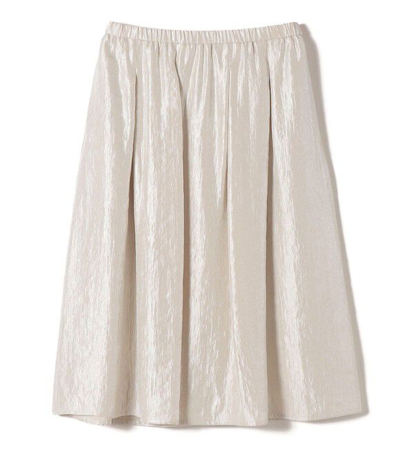 SHIPS for women「〈手洗い可能〉シャイニー フレア スカート」|スカート|