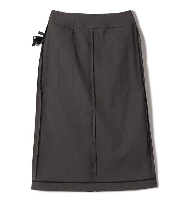 SHIPS for women「〈UVカット・吸水速乾・手洗い可能〉綿麻混 オックス ポケット タイト スカート」|スカート|