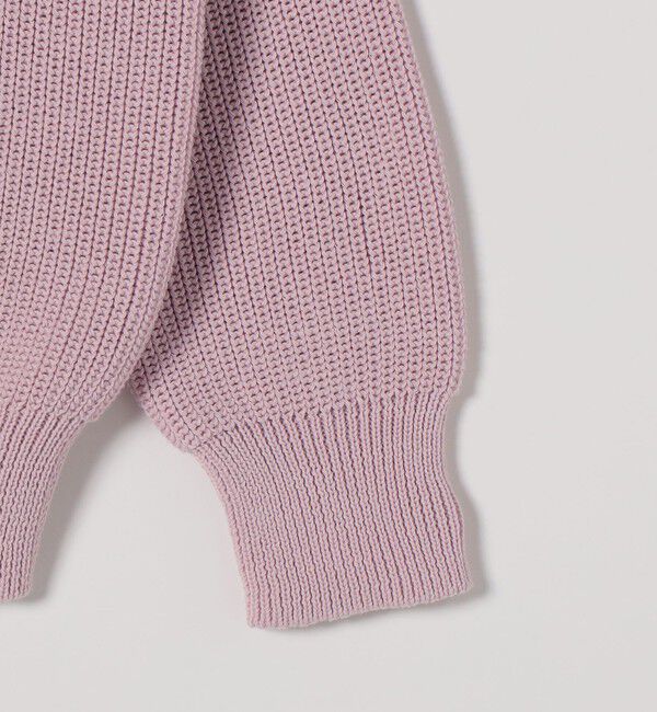 SHIPS any「SHIPS any:〈手洗い可能〉コットン ミックス スキッパー ポロ ニット プルオーバー」|ニット・セーター|