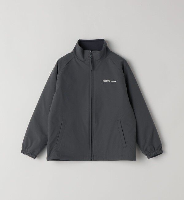 SHIPS Colors 「SHIPS Colors:110～150cm/ 〈洗濯機可能〉リバーシブル ジップブルゾン◇」|ブルゾン・スタジャン|