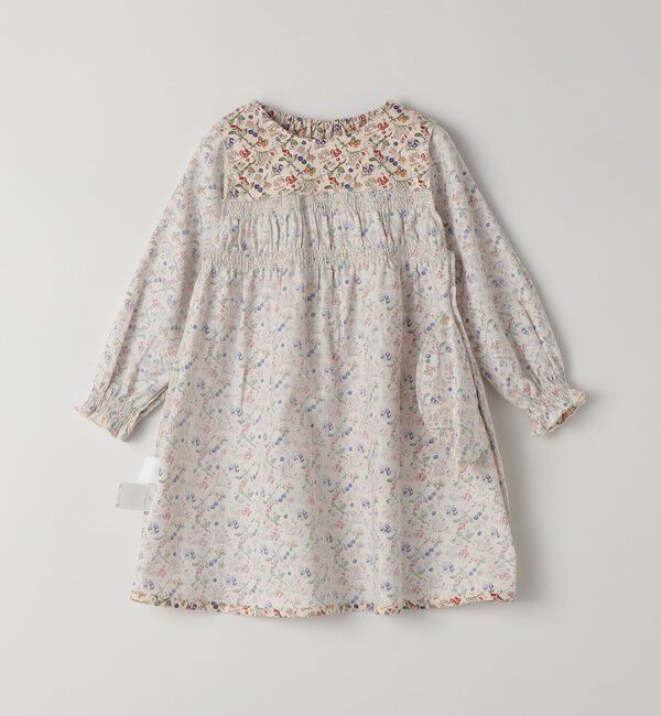 SHIPS Colors 「SHIPS Colors:90～140cm/〈洗濯機可能〉スモッキング フラワーワンピース◇」|ワンピース|