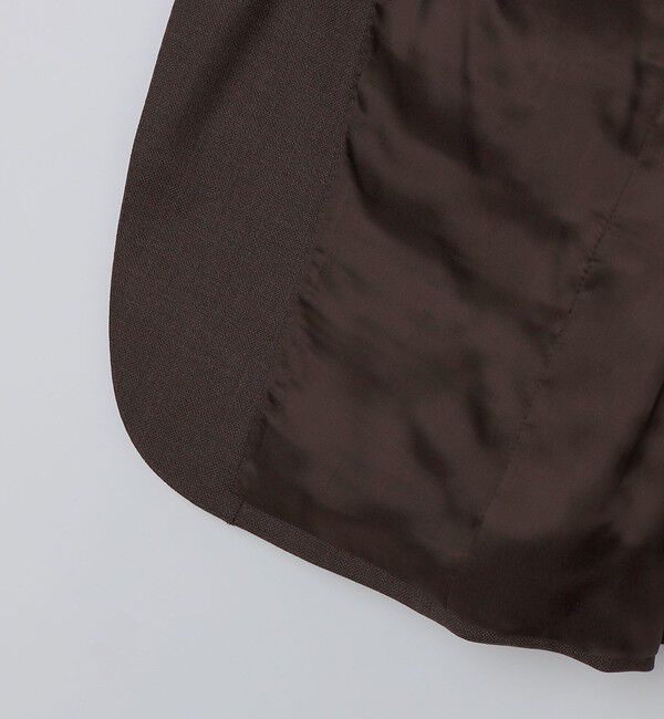 SHIPS「Valditaro: ウール ブラウン ソリッド スーツ」|スーツ|