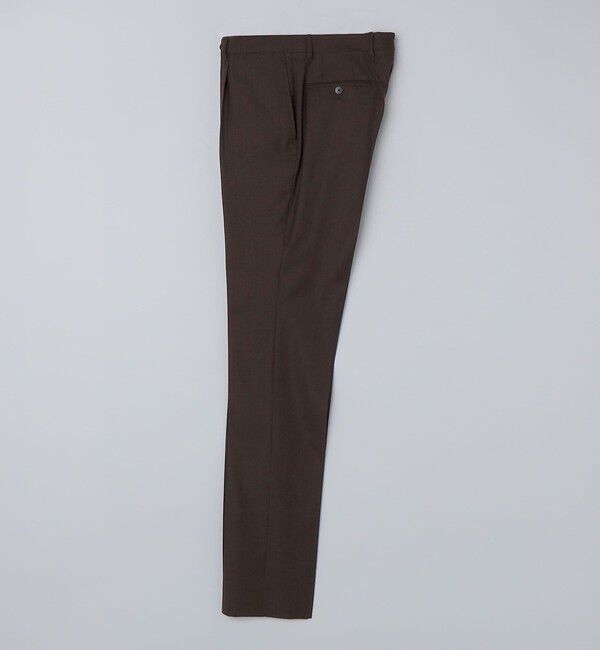 SHIPS「Valditaro: ウール ブラウン ソリッド スーツ」|スーツ|