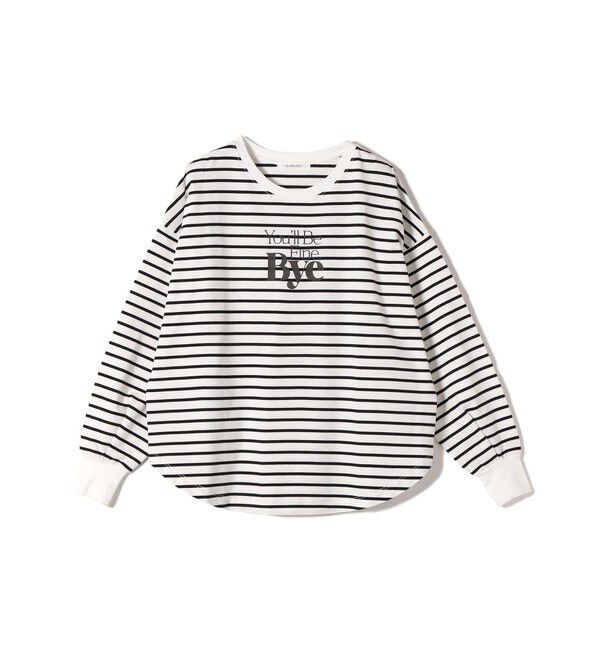 SHIPS for women「【SHIPS別注】81BRANCA: プリント ロングスリーブ TEE」|Tシャツ・カットソー|