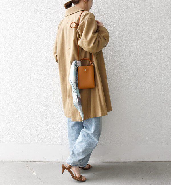 SHIPS any「SHIPS any:〈手洗い可能〉オーバー フレア ステンカラー コート」|ステンカラーコート|