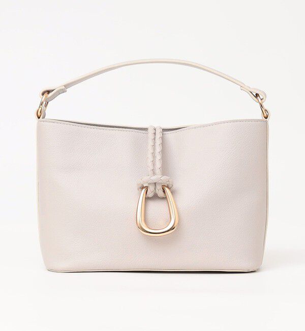 quaranciel「quaranciel: 2way バックル スクエア ショルダー バッグ」|ショルダー・メッセンジャー|