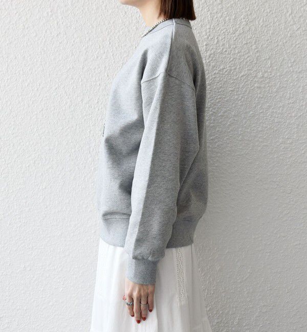SHIPS any「《一部追加予約》【SHIPS any別注】THE KNiTS:〈洗濯機可能〉ロゴ プリント スウェット 26SS」|スウェット・ジャージ|