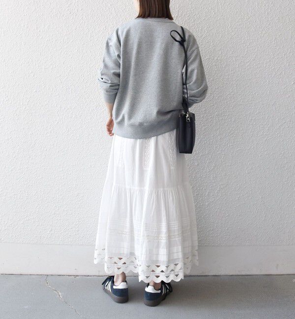 SHIPS any「《一部追加予約》【SHIPS any別注】THE KNiTS:〈洗濯機可能〉ロゴ プリント スウェット 26SS」|スウェット・ジャージ|