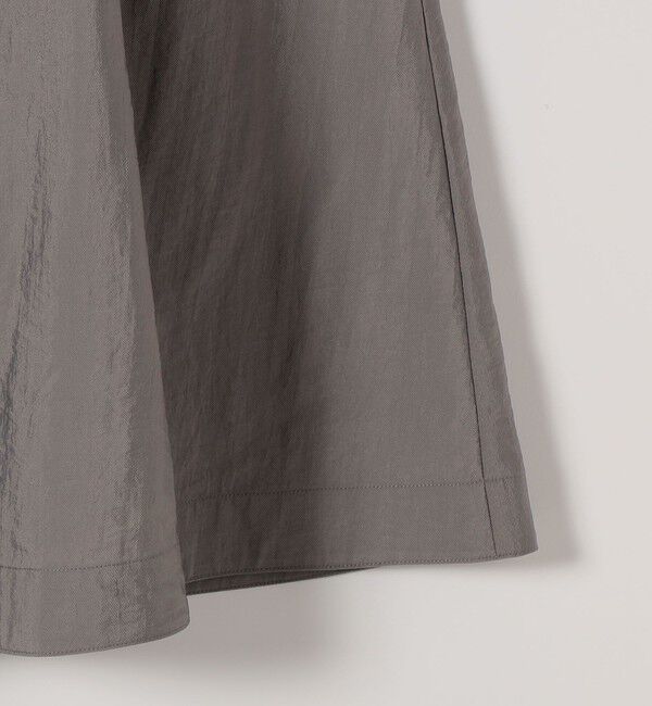 quaranciel「quaranciel:〈洗濯機可能〉ナイロン ステッチ タック フレア スカート」|スカート|