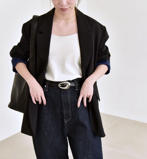 quaranciel「quaranciel:〈手洗い可能〉ウーステッド テーラード オーバー ジャケット（セットアップ対応）」|テーラードジャケット|