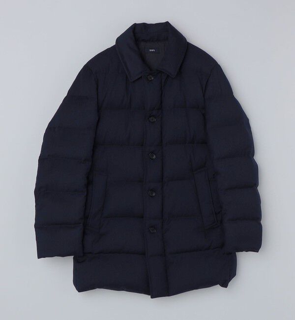 SHIPS「SHIPS: TR ダウン ピーコート」|ダウン|