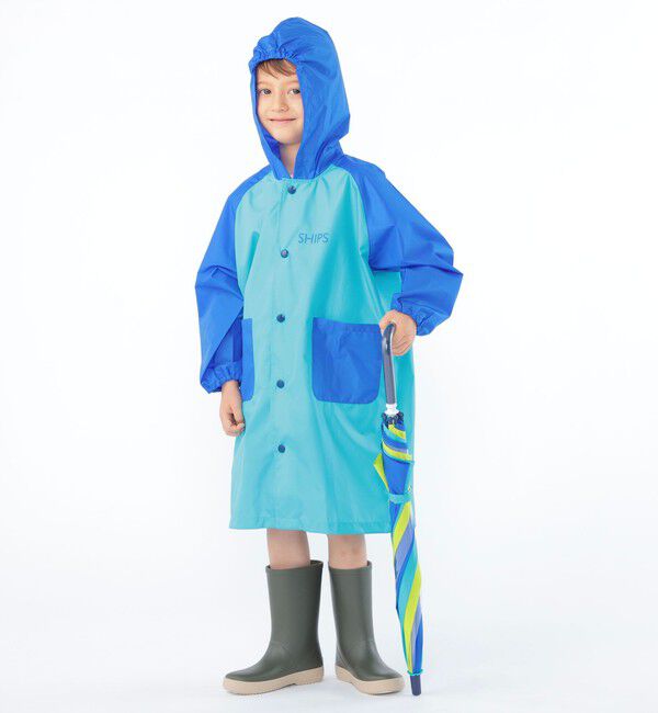 SHIPS KIDS「SHIPS KIDS:マルチカラー レインコート」|レインコート|