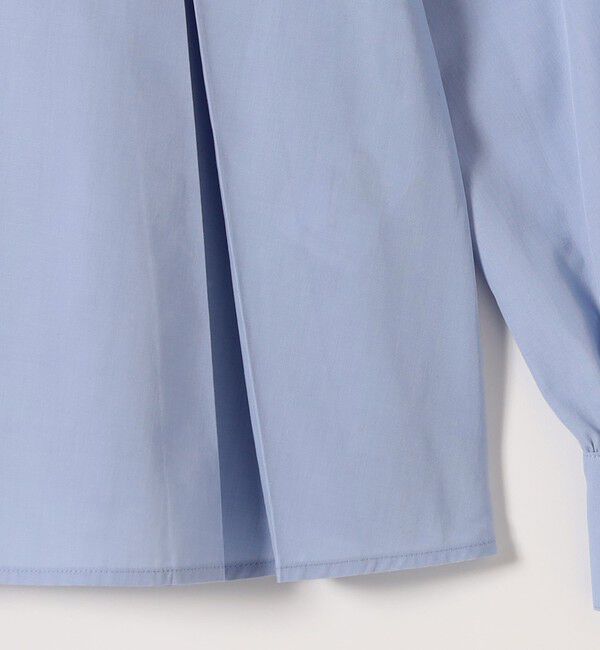 SHIPS any「SHIPS any:〈洗濯機可能〉REPREVE フリル クルーネック Aライン ブラウス」|シャツ・ブラウス|