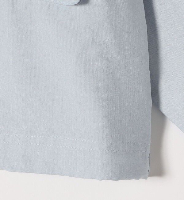 quaranciel「quaranciel:〈洗濯機可能〉ドロスト コンパクト ポケット レギュラー シャツ」|シャツ・ブラウス|