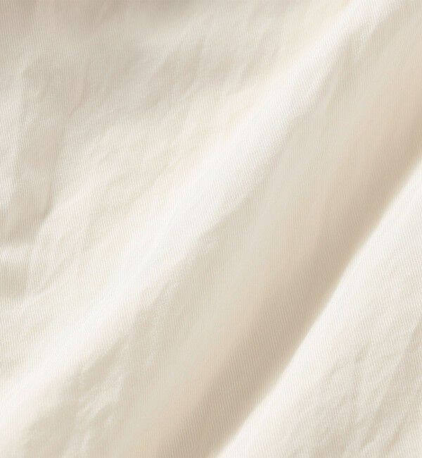 quaranciel「quaranciel:〈洗濯機可能〉ツイル スキッパー ボリューム ブラウス」|シャツ・ブラウス|