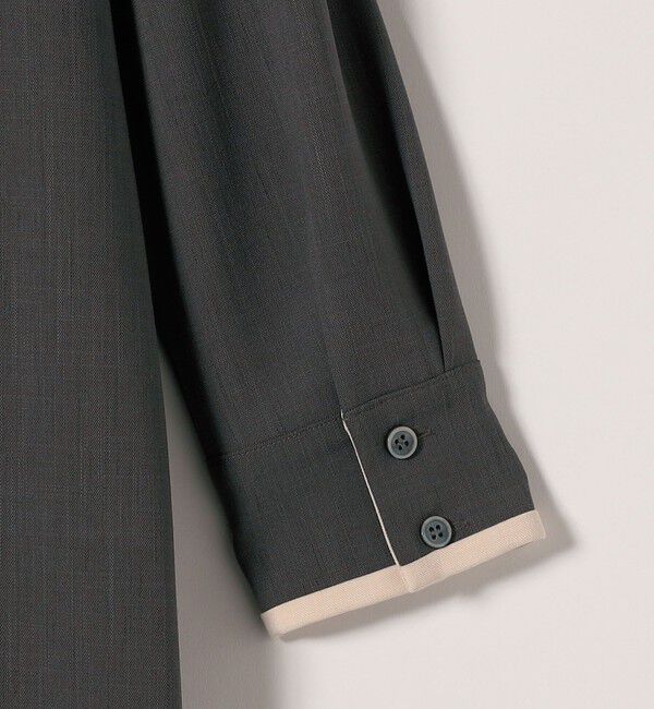 SHIPS any「SHIPS any:〈洗濯機可能〉セーラーカラー 配色 ジップ ワンピース」|ワンピース|