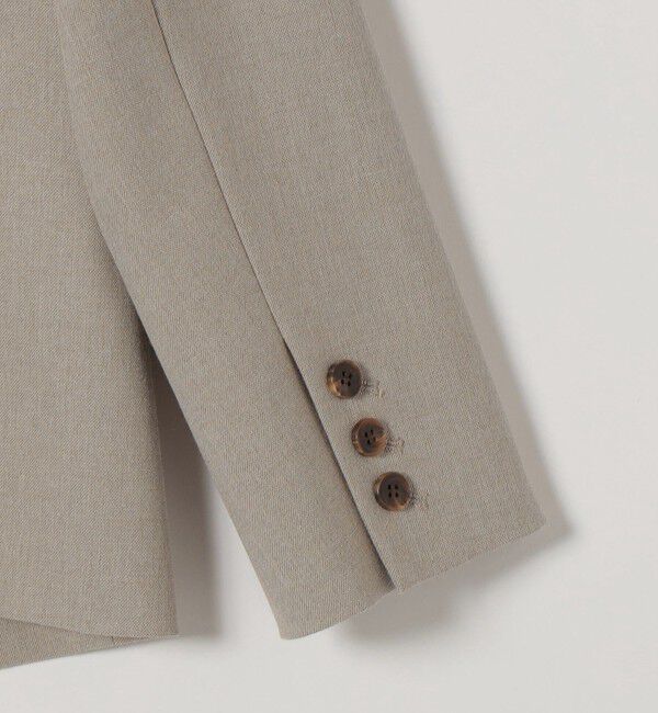 SHIPS any「SHIPS any:〈洗濯機可能〉シャーク ノーカラー ジャケット」|ノーカラージャケット|