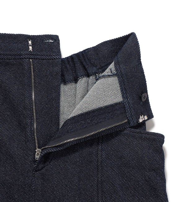 SHIPS for women「〈手洗い可能〉ルーズ デニム サイド ポケット スカート」|スカート|