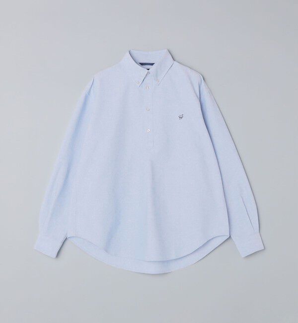 SHIPS「【WEB限定】SHIPS: 防シワ・吸水速乾 Drymix(R) プルオーバー ボダンダウン シャツ」|シャツ・ブラウス|