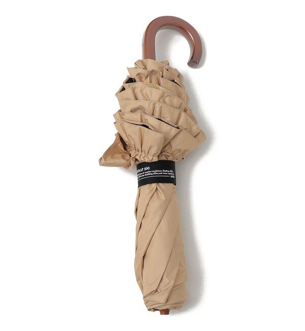 SHIPS Colors 「assa:BODYWRAP フリル 折り畳み傘 (晴雨兼用・親骨55cm)◇」|傘|