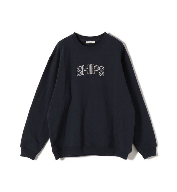 SHIPS for women「【WEB限定】SHIPS ラウンド ロゴ 刺繍 スウェット」|スウェット・ジャージ|