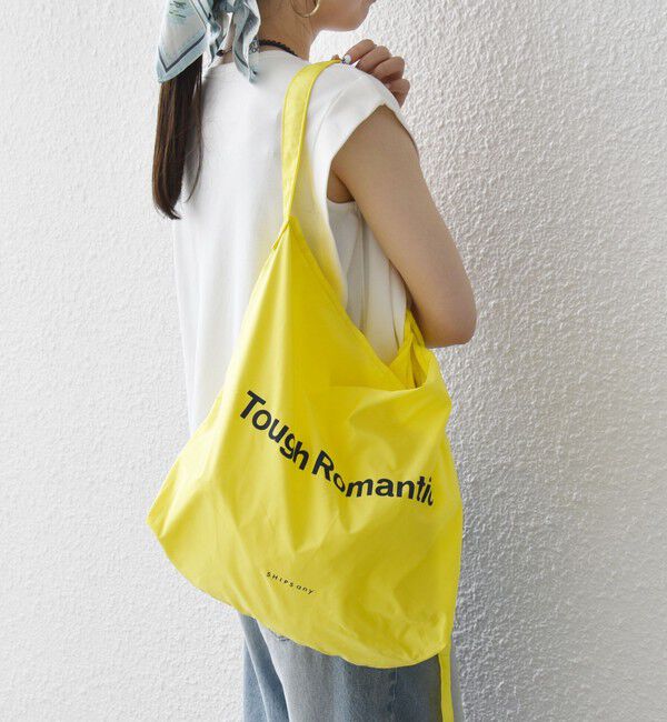 SHIPS any「SHIPS any:〈撥水加工/手洗い可能〉A4 ワンショルダー エコバッグ」|エコバッグ|