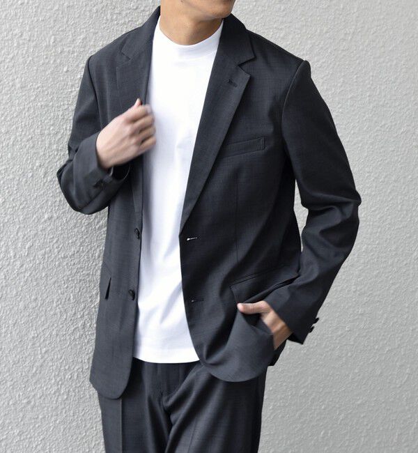 SHIPS any「SHIPS any:〈通気性/遮熱〉CALCULO(R) サマー トロピカル セットアップ スーツ 26SS◇」|スーツ|