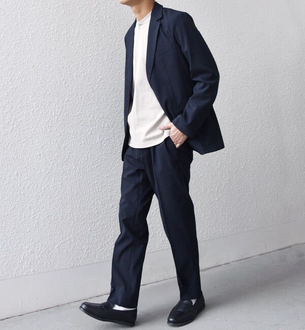 SHIPS any「SHIPS any:〈通気性/遮熱〉CALCULO(R) サマー トロピカル セットアップ スーツ 26SS◇」|スーツ|