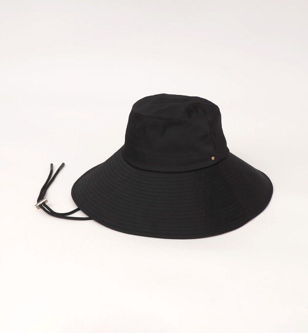 quaranciel「quaranciel:〈UVカット/接触冷感/撥水加工/手洗い可能〉ワイド ブリム ハット」|ハット|