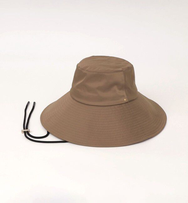 quaranciel「quaranciel:〈UVカット/接触冷感/撥水加工/手洗い可能〉ワイド ブリム ハット」|ハット|