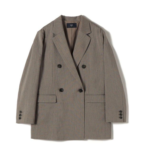 SHIPS Colors 「SHIPS Colors:〈手洗い可能〉デラオックス ダブルボタン ジャケット2（セットアップ対応可能）◇」|テーラードジャケット|