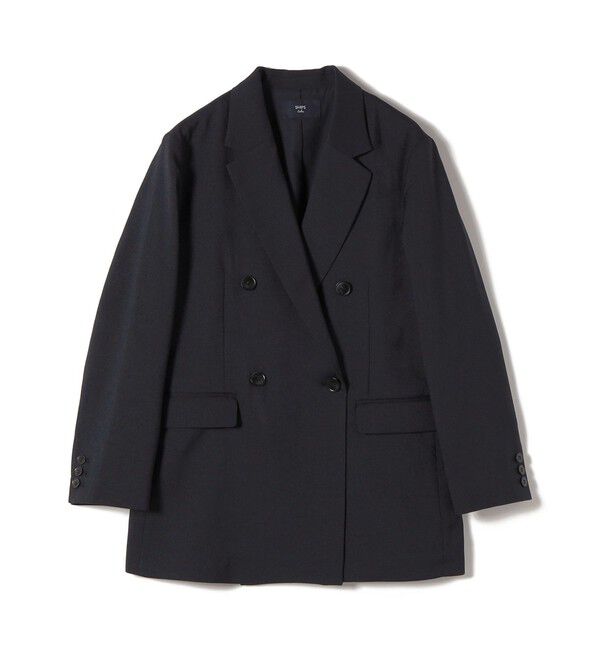 SHIPS Colors 「SHIPS Colors:〈手洗い可能〉デラオックス ダブルボタン ジャケット2（セットアップ対応可能）◇」|テーラードジャケット|