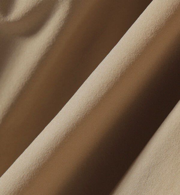 SHIPS for women「堀田茜&times;SHIPS:〈接触冷感/撥水/洗濯機可能〉TEXBRID(R) ギャザー ブラウス」|シャツ・ブラウス|