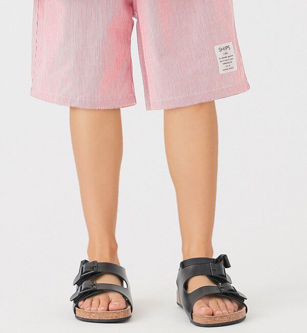 SHIPS Colors 「《予約》SHIPS Colors:ベルト サンダル（KIDS）◆」|サンダル|ブラック