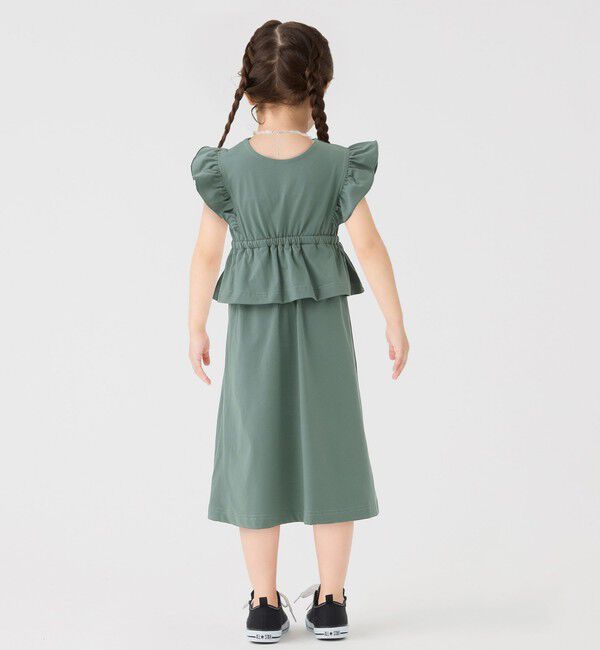 SHIPS Colors 「《予約》SHIPS Colors:110～150cm〈接触冷感・速乾・UVカット〉リンクワンピース◆」|ワンピース|