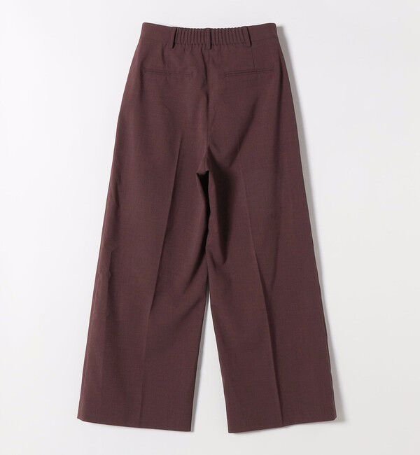 quaranciel「《予約》quaranciel:〈洗濯機可能〉CALCULO(R)使用 イージー タック ワイド パンツ」|その他|