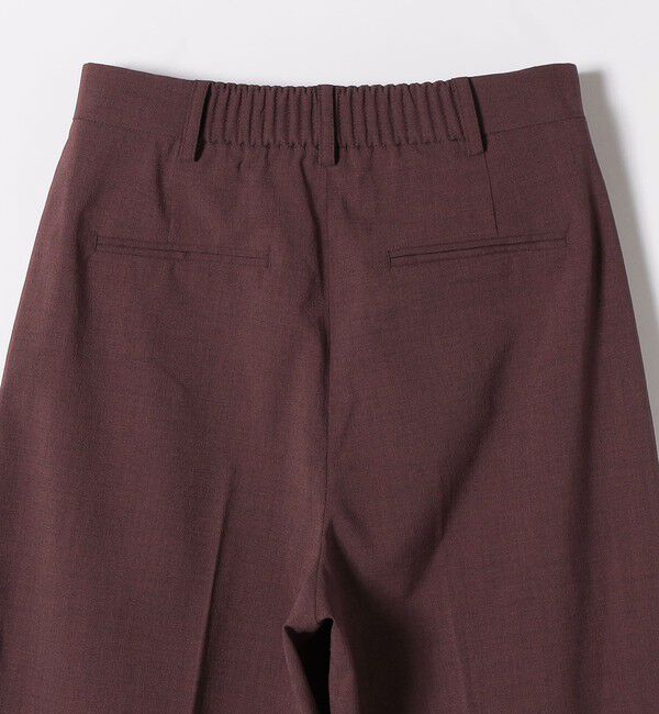 quaranciel「《予約》quaranciel:〈洗濯機可能〉CALCULO(R)使用 イージー タック ワイド パンツ」|その他|