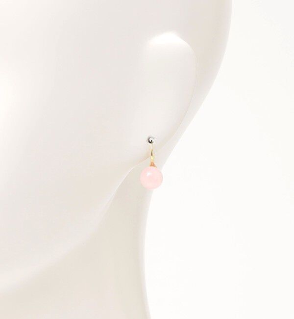 quaranciel「quaranciel: ゴールド フック ストーン ピアス」|ピアス|