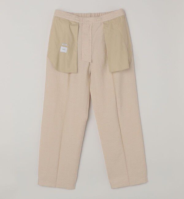 SHIPS any「SHIPS any:〈洗濯機可能〉リネン混 2プリーツ リラックス ワイド テーパード パンツ◆」|その他|