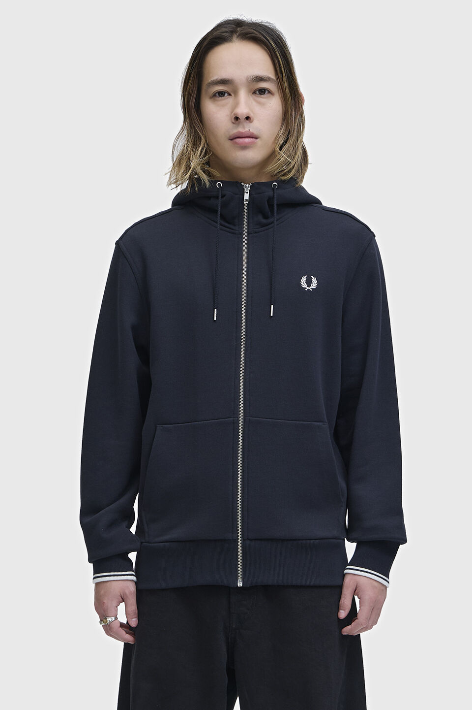 FRED PERRY 「Hooded Zip Through Sweatshirt」|スウェット・ジャージ|