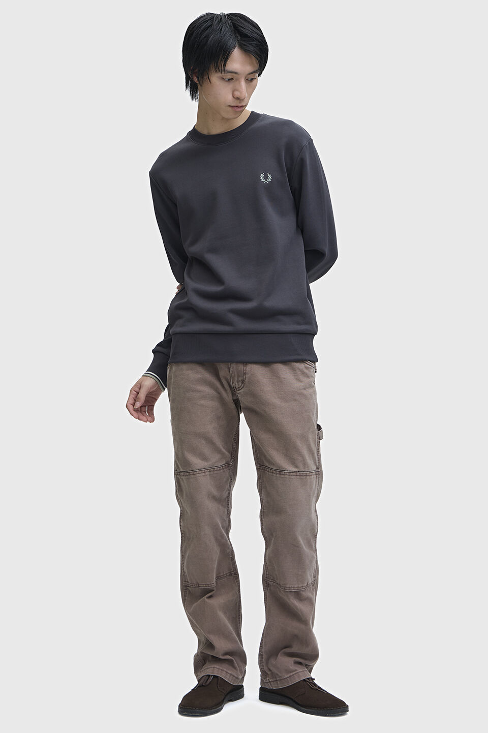 FRED PERRY 「Crew Neck Sweatshirt」|Tシャツ・カットソー|