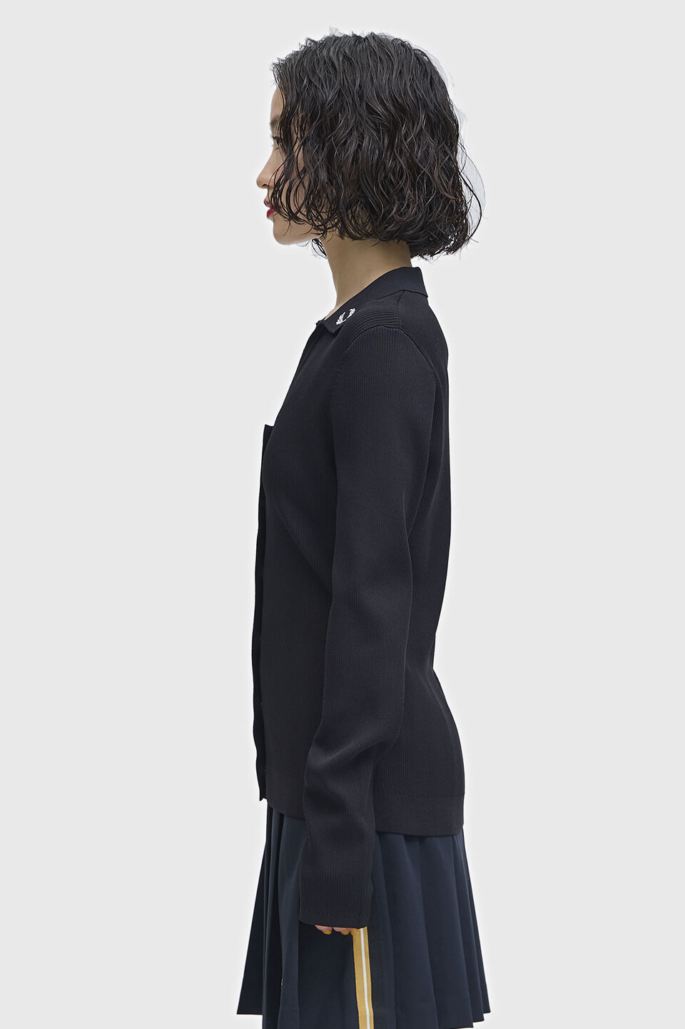 FRED PERRY 「Ribbed Knitted Shirt」|ポロシャツ|