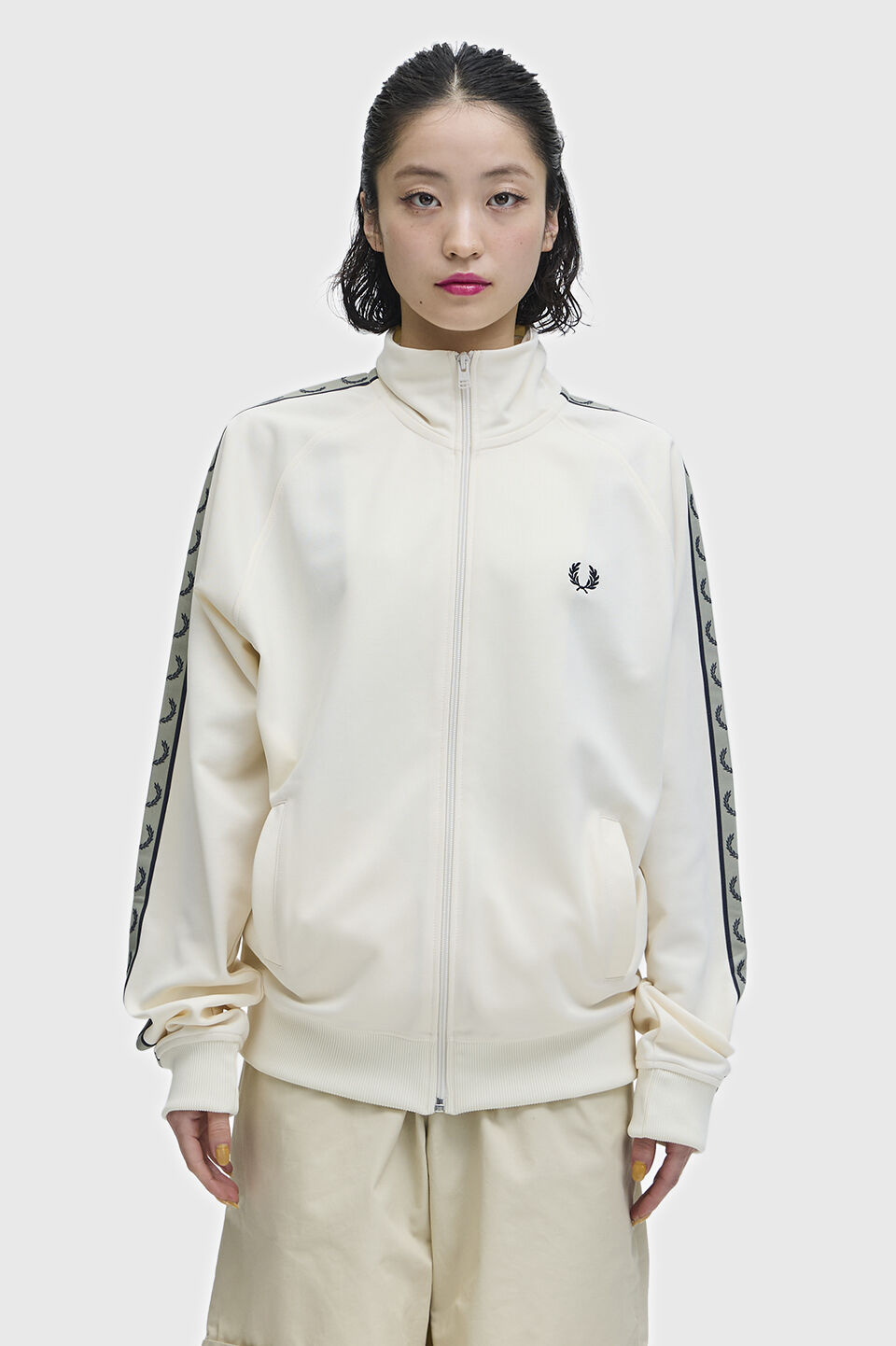 FRED PERRY 「Contrast Tape Track Jacket」|ブルゾン・スタジャン|